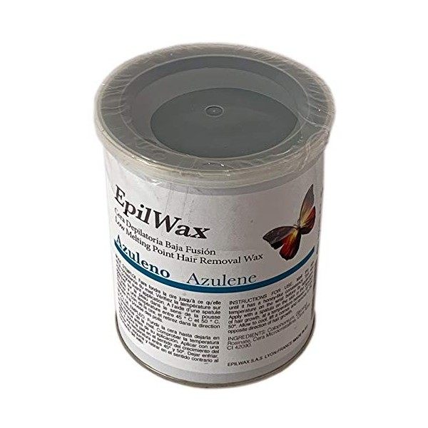 EpilWax Pot de Cire Pelable au Miel pour Épilation Sans Bandes - Cire Chaude Pelable Professionnelle - Pot de 800 ml