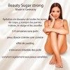 Beauty Sugar CAMOMILLE - Cires au sucre 600g - pâte pour doux, lépilation durable