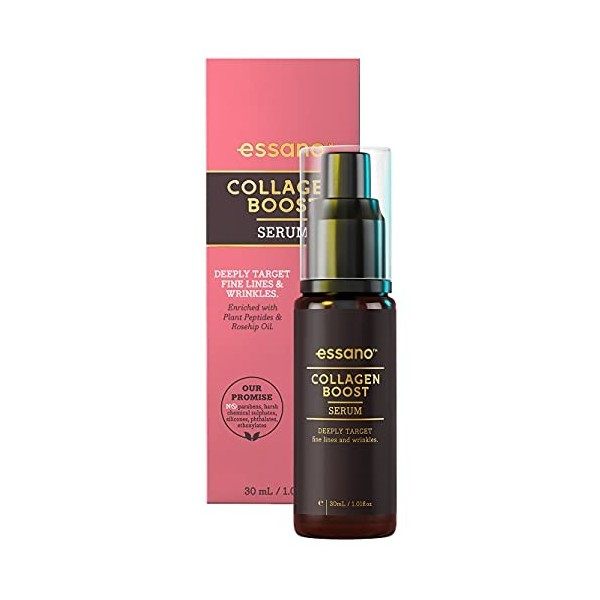 Essano Collagen Boost Serum, 30ml Crème Jour et Nuit