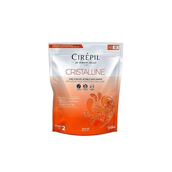 Cirepil Cristalline Wax Refill Bag, 800 Gram by Perron Rigot