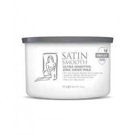 Satin Smooth Crème Ultra Sensitive pour Epilation Zinc Oxide