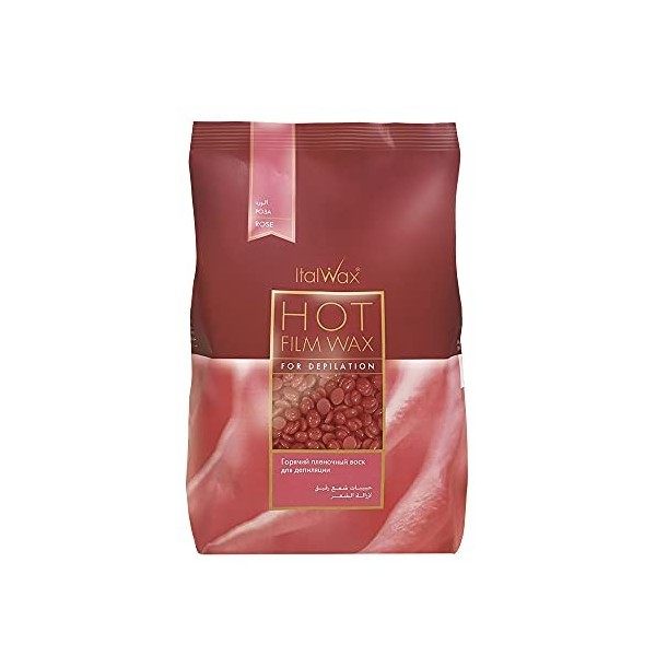 Italwax Hot Wax beads 1kg Rose