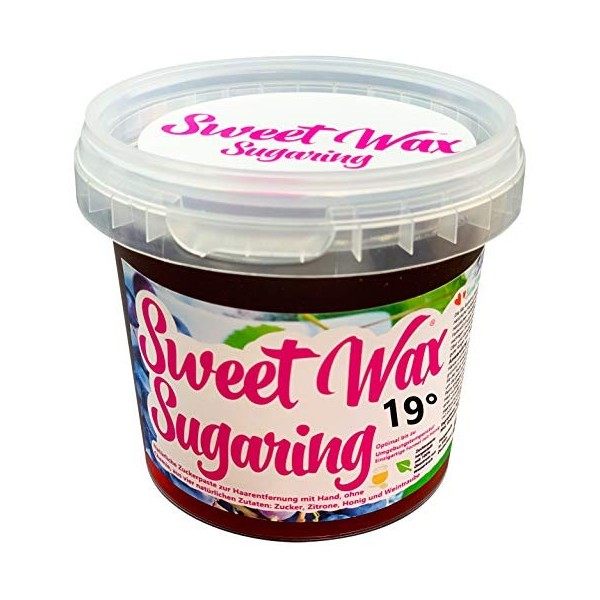 Sweet Wax 19° - Violet - 449 g - Pâte à sucre naturelle pour épilat