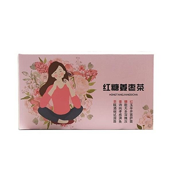 207g Sucre Brun Gingembre Thé Chinois Traditionnel Sucre Brun Gingembre Thé Nutrition Collocation Wolfberry Date 9 Compter po