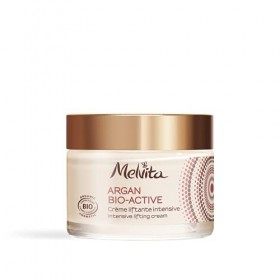Melvita Crème Anti-âge Argan Bio Active Soin Naturel à 99% Certifiée Bio 50 ml, 1 Unité Crème Jour et Nuit