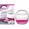 Veet - Kit SpaWax Chauffe Cire Electrique et 6 recharges de cire - Epilation Cire Chaude sans Bande