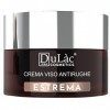 Crème Anti-Rides pour Femme Dulàc ESTREMA riche en Acide Hyaluronique, Peptides Anti-âge, Vitamines C+E, Protéines de Soie, P