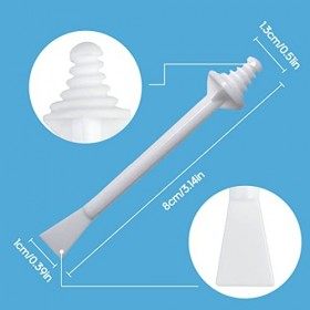 Cire de Nez Baguette, 30 Pièces Bâtonnets applicateurs de Cire, Applicateurs de Cire de Nez, Bâtons dépilation pour le nez p