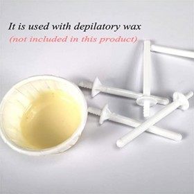 50 Pcs Nez Épilation Cire Kit Homme Femmes Nasal Oreille Poils Sûr Rapide Cire Bâton Épilation