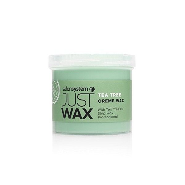 Just Wax Cire crème dépilatoire Arbre à thé 450 g