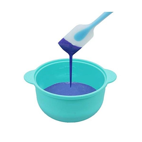 Kit de pot de rechange pour chauffe-cire amovible en silicone et spatules antiadhésives, épilation à la maison, bâtonnets réu