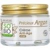 LÉA NATURE SO BiO étic| Crème Anti-Âge Jour – Précieux Argan | Corrige les signes de l’âge | Rides, Fermeté, Eclat |Huile d’A