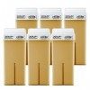 Lot de 6 Cartouches de Cire-Roll On au miel pour lépilation - 100ml - Depilion