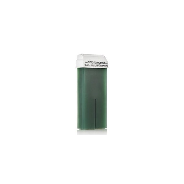 Purewax | 1 Cartouche de cire à épiler Vert| roll on standard 100ml | épilation avec bande | Jambes | Aisselles | bras | corp