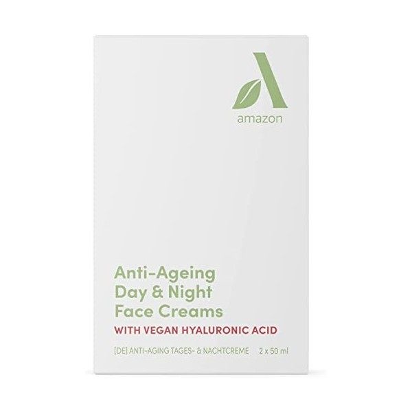 Amazon Aware Lot de Crème jour & nuit, Lavande, 50ml, lot de 2 Crème Jour et Nuit
