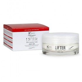 KDERM - Lifter Jour - Soin Anti-Age aux Bio-Peptides de Kappa-Elastine - Crème de Jour Anti-Rides - Soin du Visage - Pot - 50...