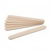 Lot de 50 spatules en bois jetables pour étaler la cire - Pratique et abordable!