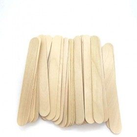 Lot de 100 spatules en Bois Non stériles pour Usage Externe 2 cm x 15 cm