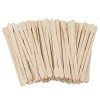 Bâtons de Cire en Bois, 200 Pièces Épilation Cire à Sourcils Bâtons Applicateurs Jetable Bâtonnets dApplicateur de Cire en B