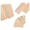 150pcs Spatules à Cires,Spatules Épilation en Bois,Spatule Cire Chaude,Spatule Application Cire Chaude, Spatule Jetable, Bâto