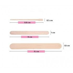 150pcs Spatules à Cires,Spatules Épilation en Bois,Spatule Cire Chaude,Spatule Application Cire Chaude, Spatule Jetable, Bâto