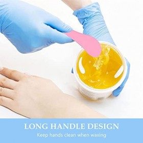 Spatule dépilation,Spatule Cire Epilation Corps,8Pcs Spatule cire Epilation Corps,Applicateur de Masque,Applicateur Dépilat