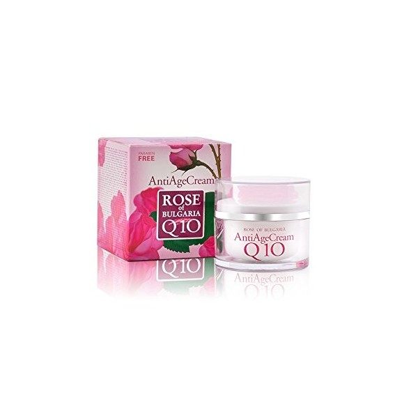 Crème Anti Age Q10 à la Rose - Rose of Bulgaria Crème Jour et Nuit