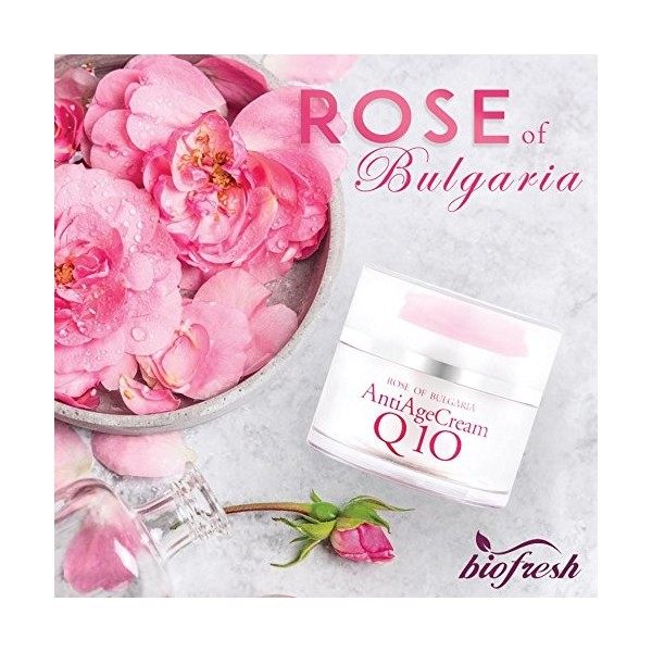 Crème Anti Age Q10 à la Rose - Rose of Bulgaria Crème Jour et Nuit