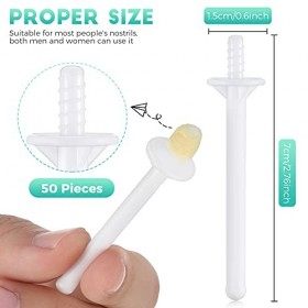 Applicateurs de Bâtons de Cire de Nez Baguette Tige de Cire en Plastique Bandes dÉpilation de Nez Enlèvement Nettoyage de Na
