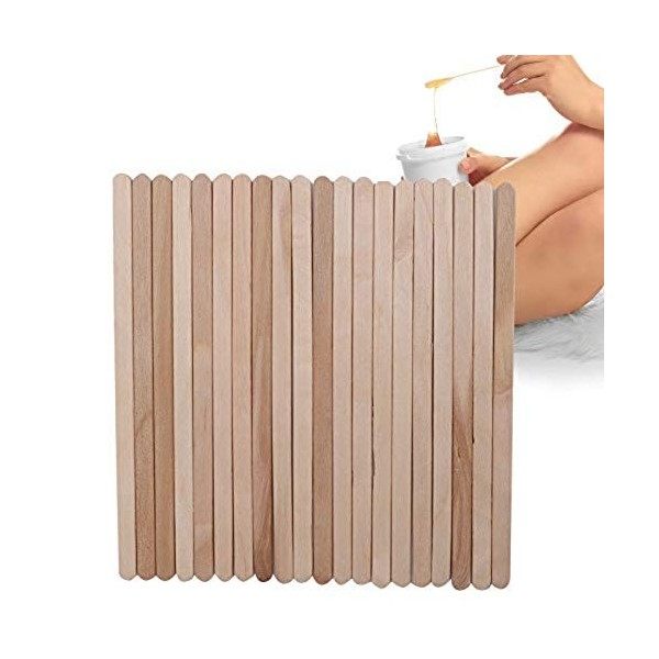 BQTQ 260 Pièces Spatule Bois Epilation Bâtons Applicateurs à Cire S