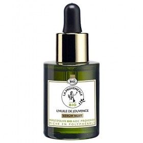 La Provençale – LHuile de Jouvence Sérum Nuit – Soin Visage Certifié Bio – Huile d’Olive Bio AOC Provence – Pour Tous Types ...