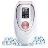 ZKMAGIC Épilateur Lumière Pulsée,IPL Épilateur Laser 999900 Flashes avec 9 Niveaux et 3 Fonctions - HR/SC/RA pour Femme et Ho