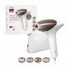 Philips Lumea Épilateur à lumière pulsée Série 8000 - épilateur avec technologie SenseIQ, 4 embouts pour le corps, le visage,