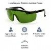 Lunettes de Protection pour Épilation Lumière Pulsée, NORMIA RITA Lunettes de Sécurité pour Laser Épilateur, Maison ou Salons