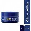 NIVEA Q10 Power Soin de Nuit Confort Anti-Rides +Peaux sensibles 1x50ml , crème anti-âge avec Q10 & 10X plus de créatine, so ...