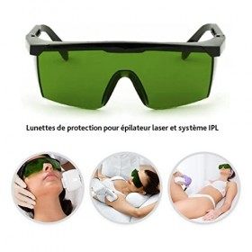 Lunettes dépilation Laser x2 - Lunettes dépilation Lumière Pulsée - Protection Laser HPL/IPL