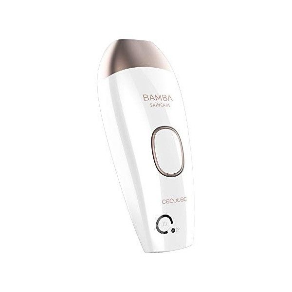 Cecotec Bamba SkinCare IPL Quartz Épilateur IPL Lumière pulsée 1200 000 déclenchements Lampe à quartz Capteur pour détection 