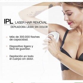 Épilateur de lumière pulsée IPL, épilation pour femmes et hommes, système dépilation professionnel - épilation permanente po