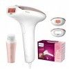 Épilateur à lumière pulsée Philips Lumea Advanced, 2 accessoires - Épilateur avec brosse nettoyante pour le visage VisaPure m