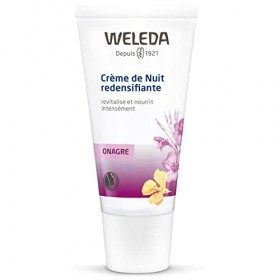 WELEDA - Crème de Nuit Redensifiante à lOnagre - Peaux Matures - Soin Visage Femme - Tube 30&nbsp;ml Crème Jour et Nuit