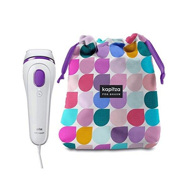 Braun Épilateur Lumière Pulsée Intense IPL Blanc/Violet