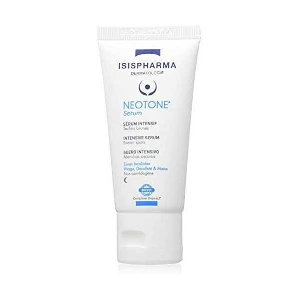 Isispharma - Neotone Serum Intensif Taches Pigmentaires - Soin de Nuit Visage, Mains et Décolleté - 30 ml