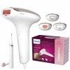 Philips Lumea IPL Série 7000 : dispositif dépilation avec crayon tondeuse compacte satin, 3 accessoires pour le corps, le vi