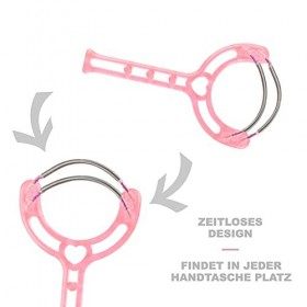 Épilateur de Visage,Epilateur Manuel pour Femme,Épilateur À Bâtonnets, Épilation Visage à Ressort Épilateur,Outil de Filetage