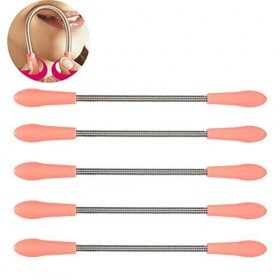 Épilateur de Cheveux pour le Visage à Ressort, 5 Pièces épilateur pour le Visage Printemps pour Les Femmes, Lèvre Supérieure 