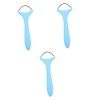 STAHAD 3 Pièces Épilateur Facial Outils Pour Sourcils Nettoyants Pour Le Visage Capteur De Coupe De Barbe Épilateur À Filetag