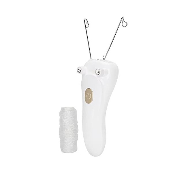 Conception de linterrupteur à Bouton Threading Beauty Epilator pour un Retrait Rapide Rose 