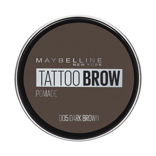 Maybelline New York - Cire à Sourcils - Eyes Studio Tattoo Brow Pomade - Dark Brown 05 - 5 g