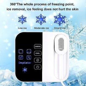 Épilateur Saphir Salon De Beauté Point De Congélation Instrument Dépilation Au Laser Écran Tactile Indolore Corps Entier Ras ...
