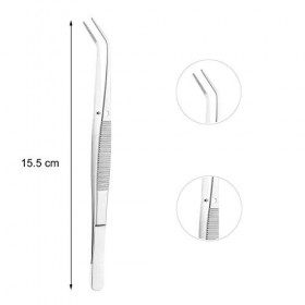 Rpanle Pince a Epiler Professionnelle, pinces à épiler en acier inoxydable, Pince pour épilation des poils Pince pointue pour